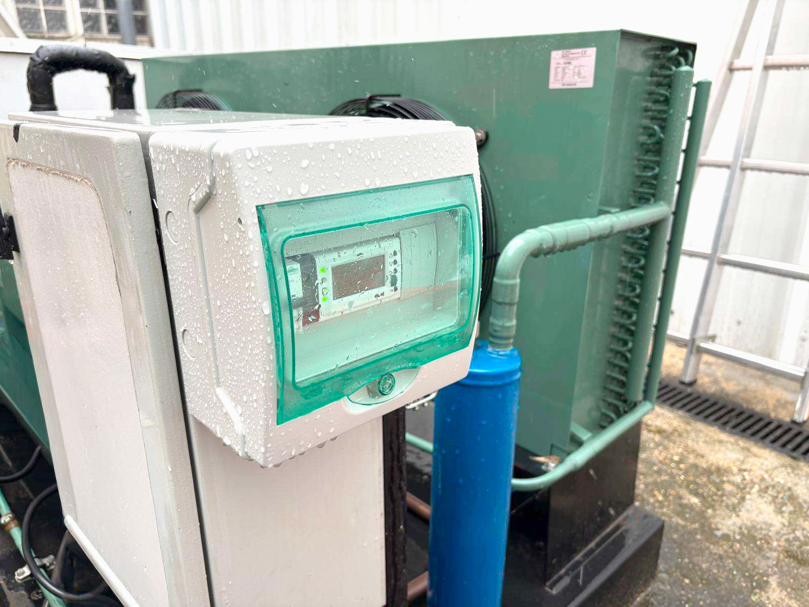 Photo d'un immeuble pris de plein pied